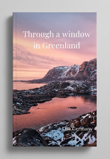 Mocked up cover for Through a Window in Greenland - a chapbook of haiku and haibun